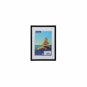 Single picture frame MAUL 1934890 Black MDF Plastic Polycarbonate