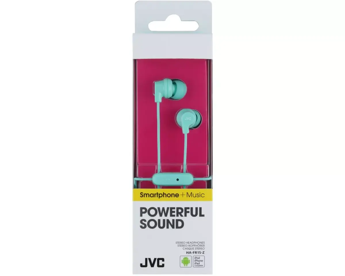 JVC HA-FR15-Z-E In-Ear Wired Headphones with Microphone Photo 2