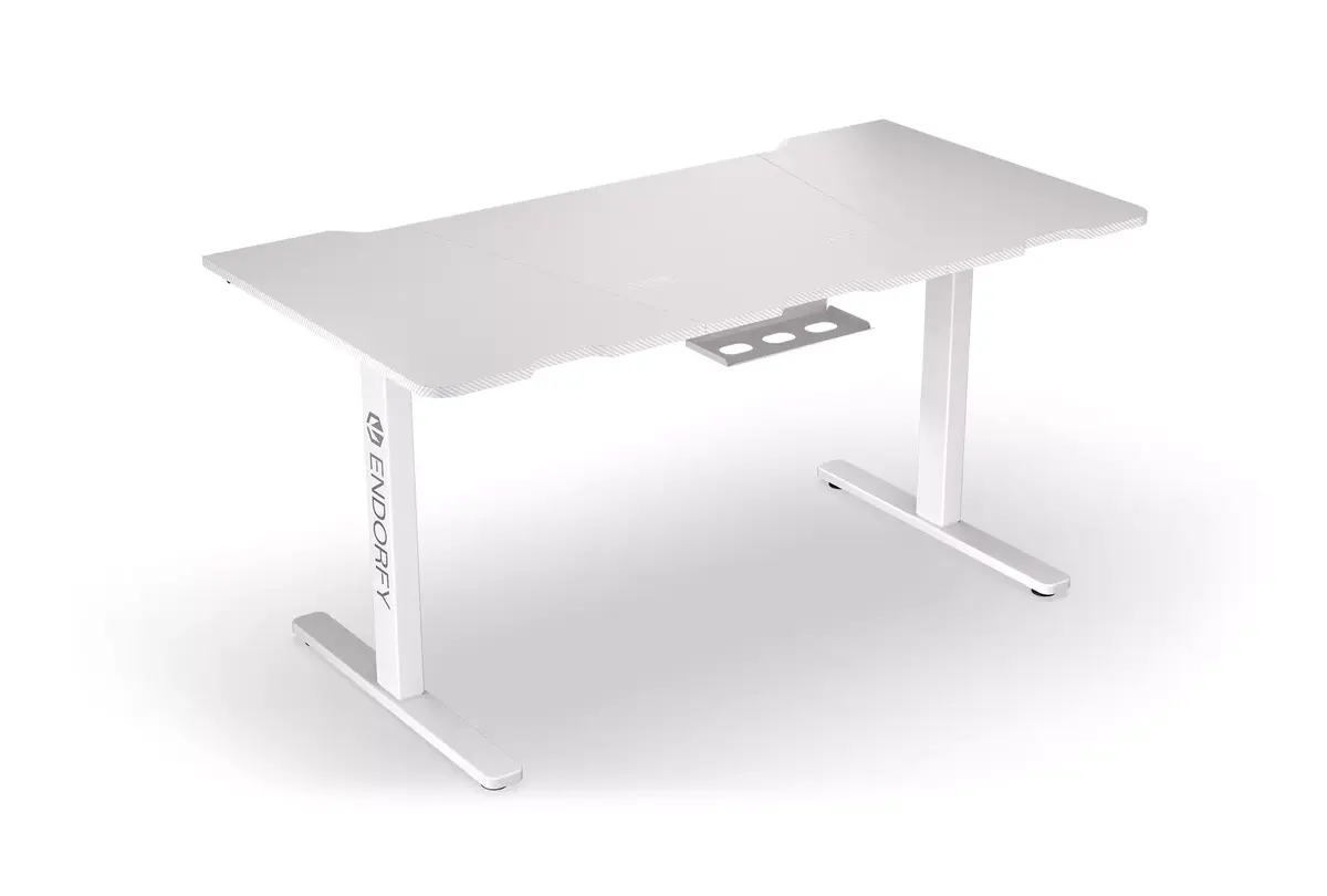 Прямой стол ENDORFY Atlas L Electric White Photo 5