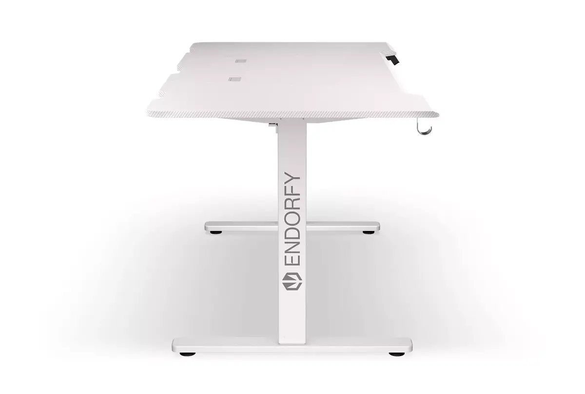 Прямой стол ENDORFY Atlas L Electric White Photo 11