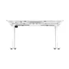 Прямой стол ENDORFY Atlas L Electric White Photo 14