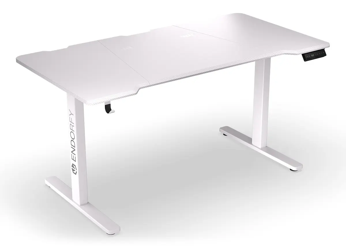 Прямой стол ENDORFY Atlas L Electric White Photo 16