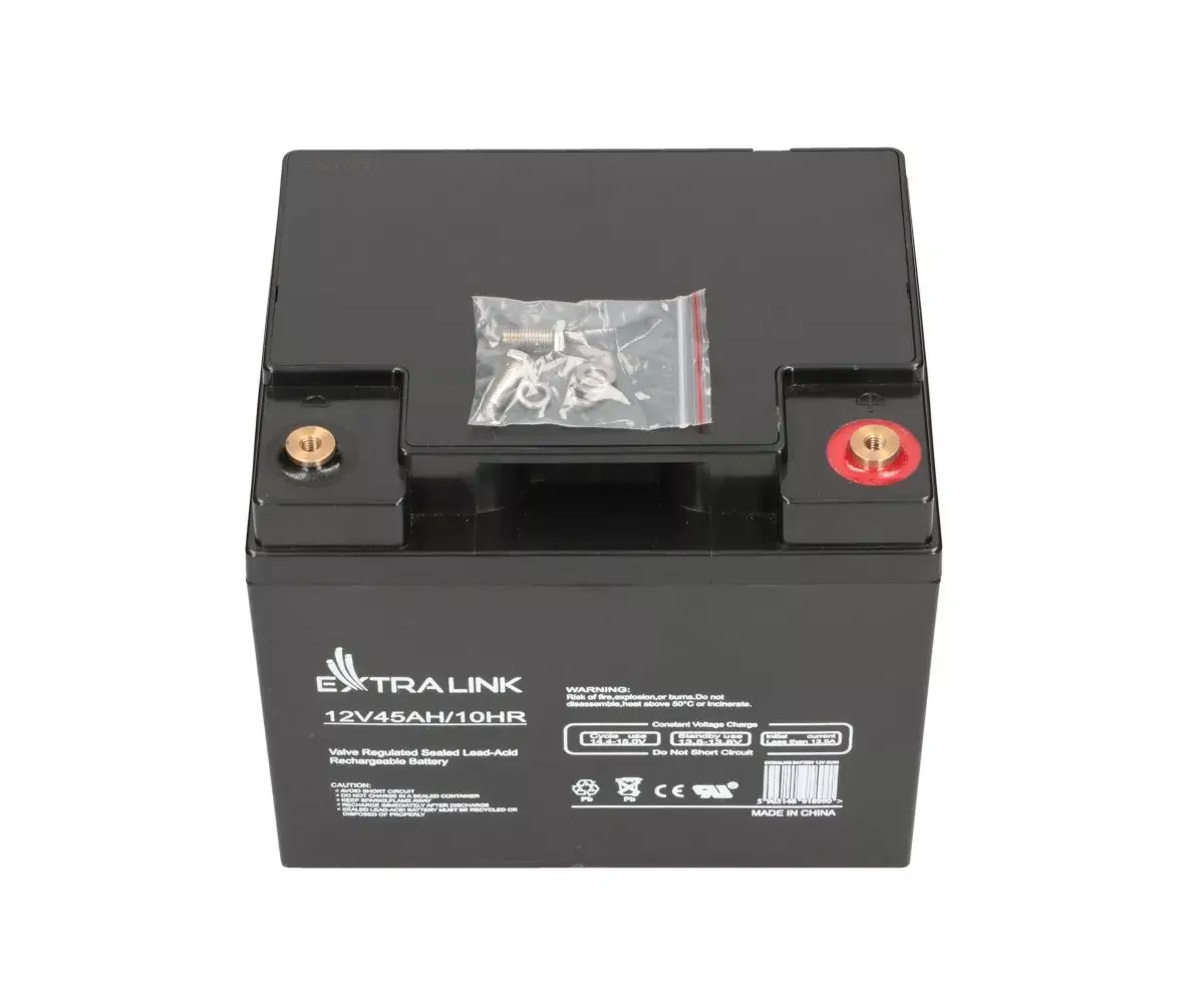 Extralink AGM 12V 45Ah akumulators Photo 3