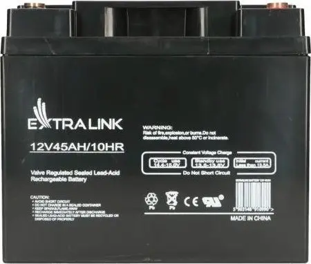 Extralink AGM 12V 45Ah akumulators Photo 5