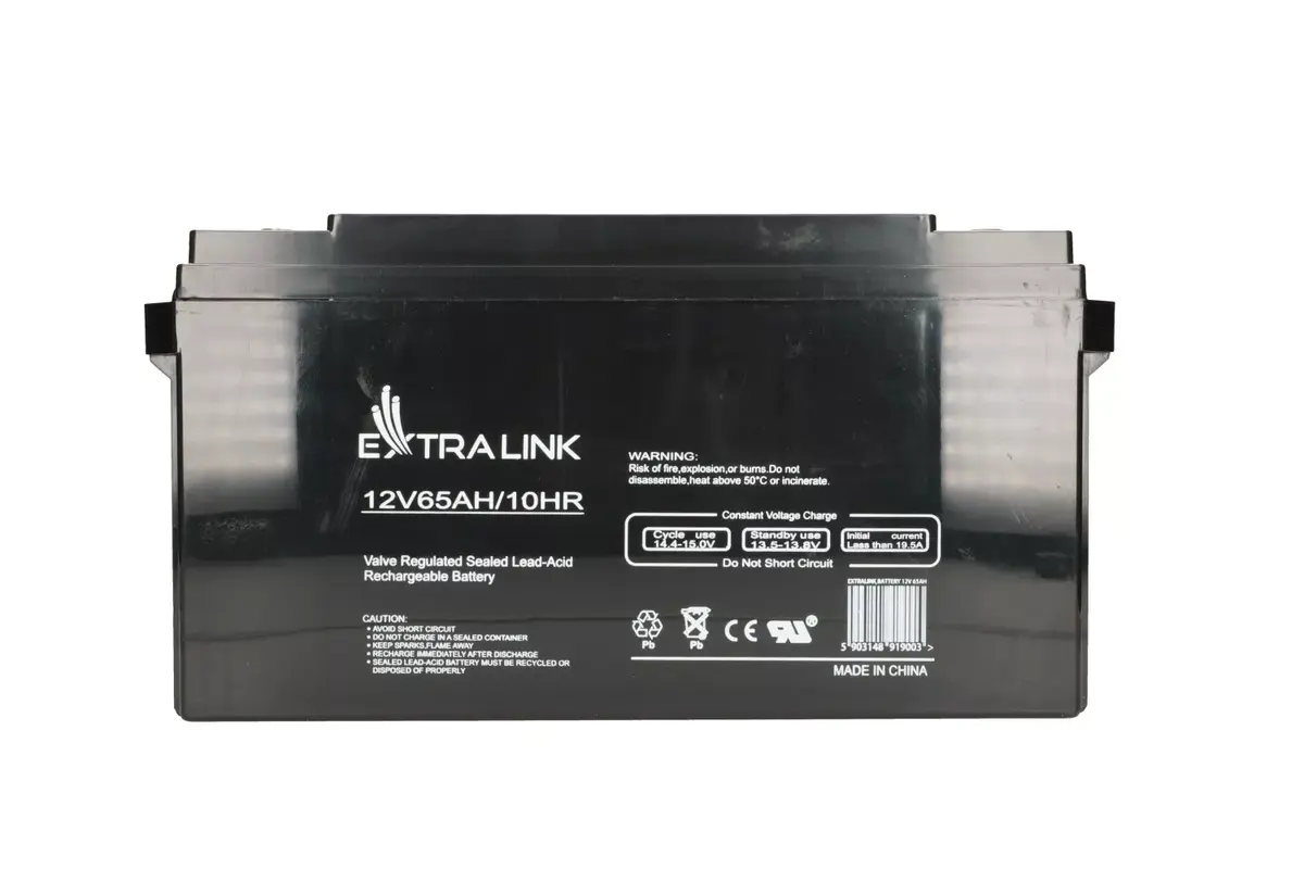 Extralink AGM akumulators 12V 65Ah Photo 2