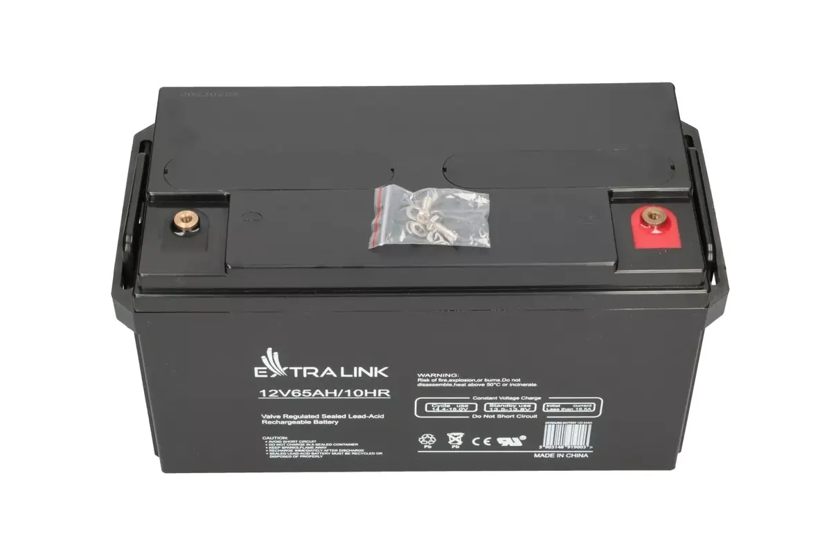 Extralink AGM akumulators 12V 65Ah Photo 4