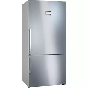 Fridge-freezer Bosch Serie 6 KGN86AIDR, freestanding, 631 L total (479 L fridge / 152 L freezer), stainless steel, NoFrost