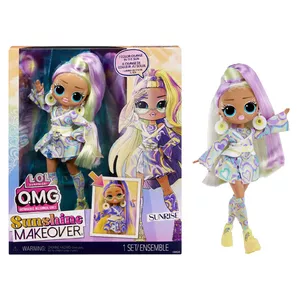 L.O.L. Surprise! O.M.G. Sunshine Makeover Fashion Doll - Sunrise, Female, Multicolour, Recommended Age 4+ Years