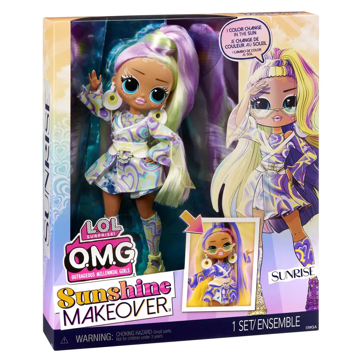 L.O.L. Surprise! O.M.G. Sunshine Makeover Fashion Doll Sunrise Photo 12