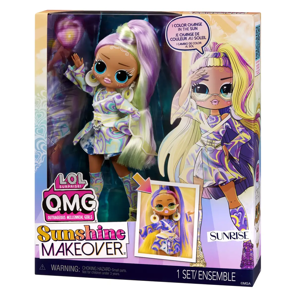 L.O.L. Surprise! O.M.G. Sunshine Makeover Fashion Doll Sunrise Photo 13