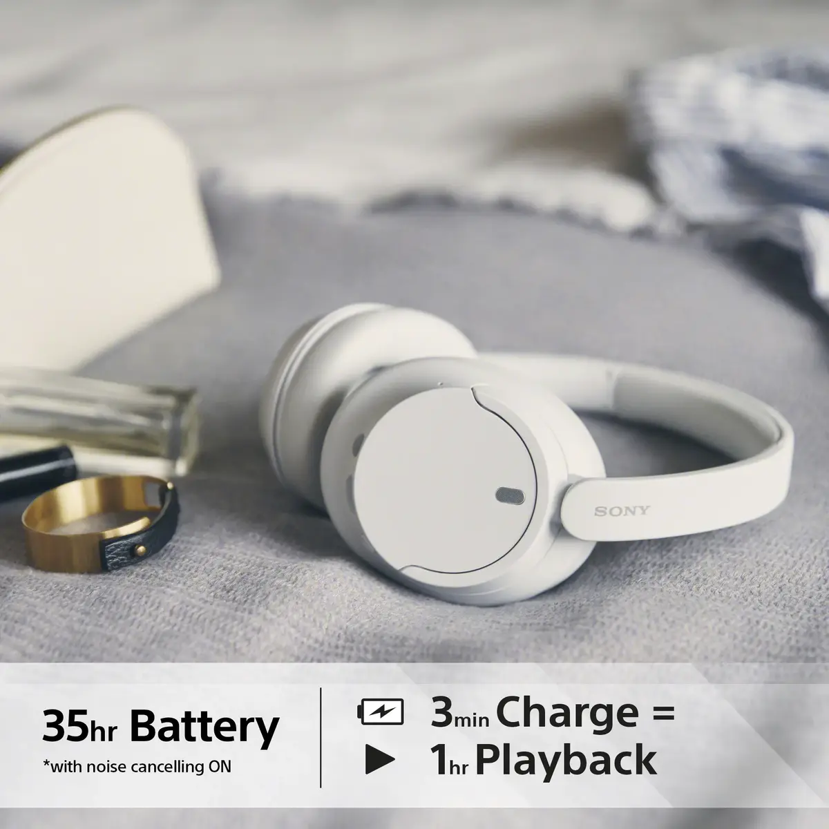 Sony WH-CH720N Беспроводная гарнитура - Белая Photo 7