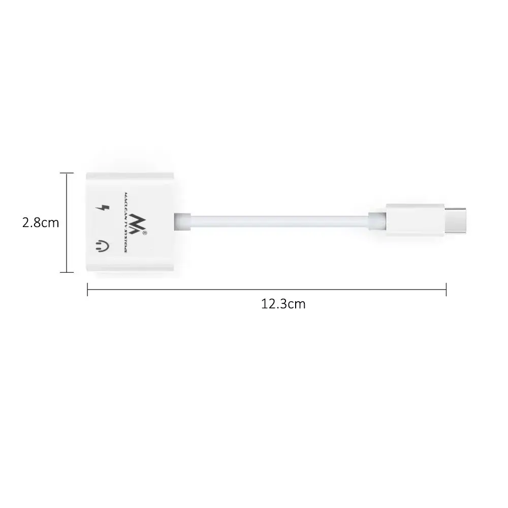 USB-C to 3.5 mm jack adapter MACLEAN MCTV-848 Photo 3