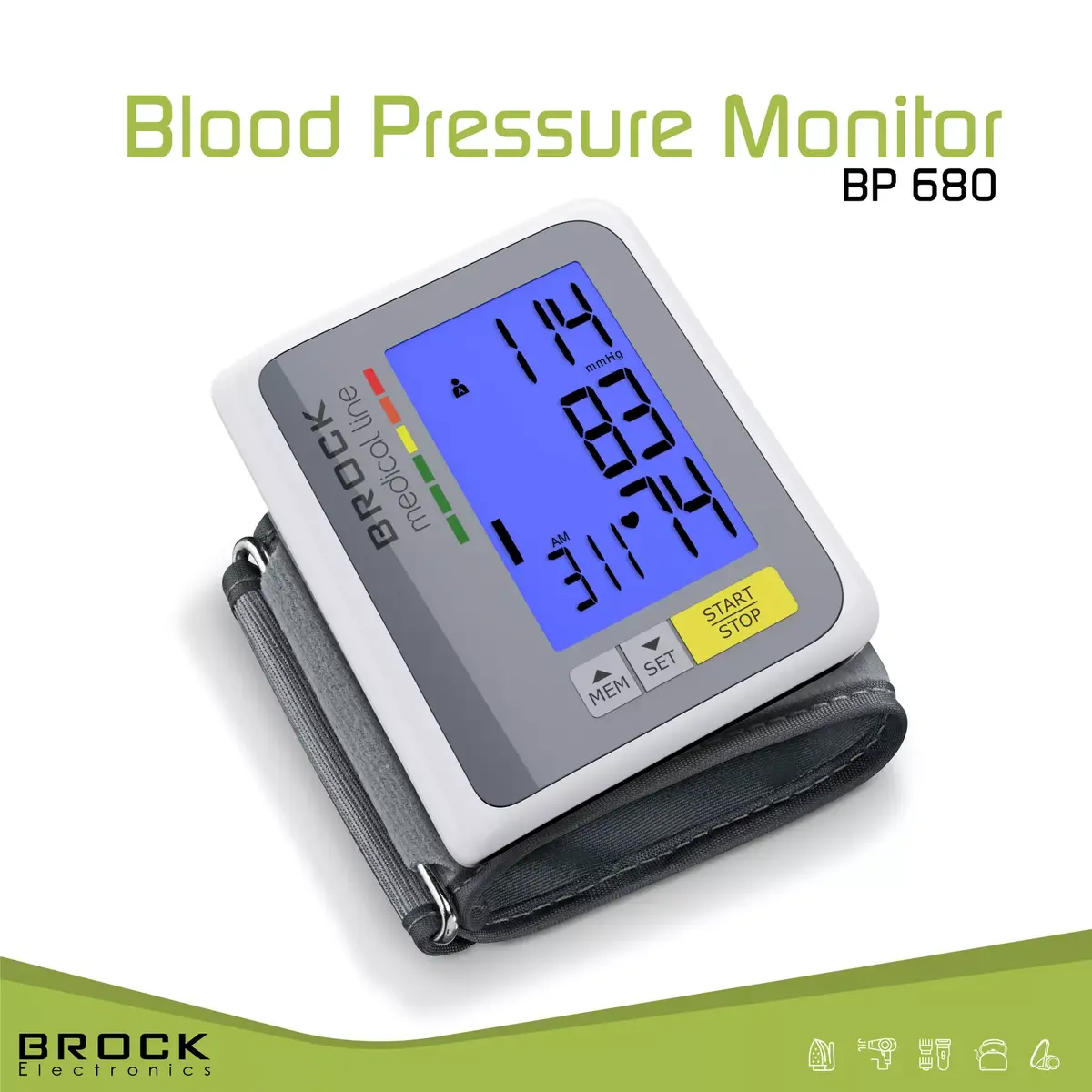 Тонометр на запястье BROCK LS 810 S Photo 6