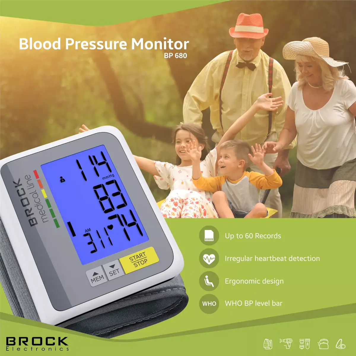 Тонометр на запястье BROCK LS 810 S Photo 9