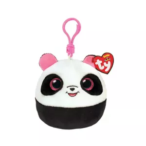 Плюшевый брелок TY panda BAMBOO 8,5 см — мягкая игрушка-аксессуар