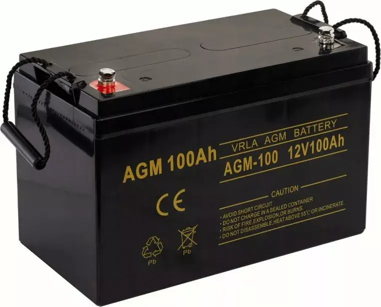 Аккумулятор Volt 12V 100Ah AGM 6AKUXAG100 Photo 1