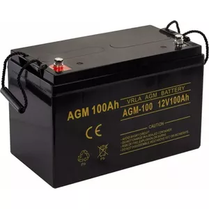 Аккумулятор Volt 12V 100Ah AGM, модель 6AKUXAG100, герметичный свинцово‑кислотный