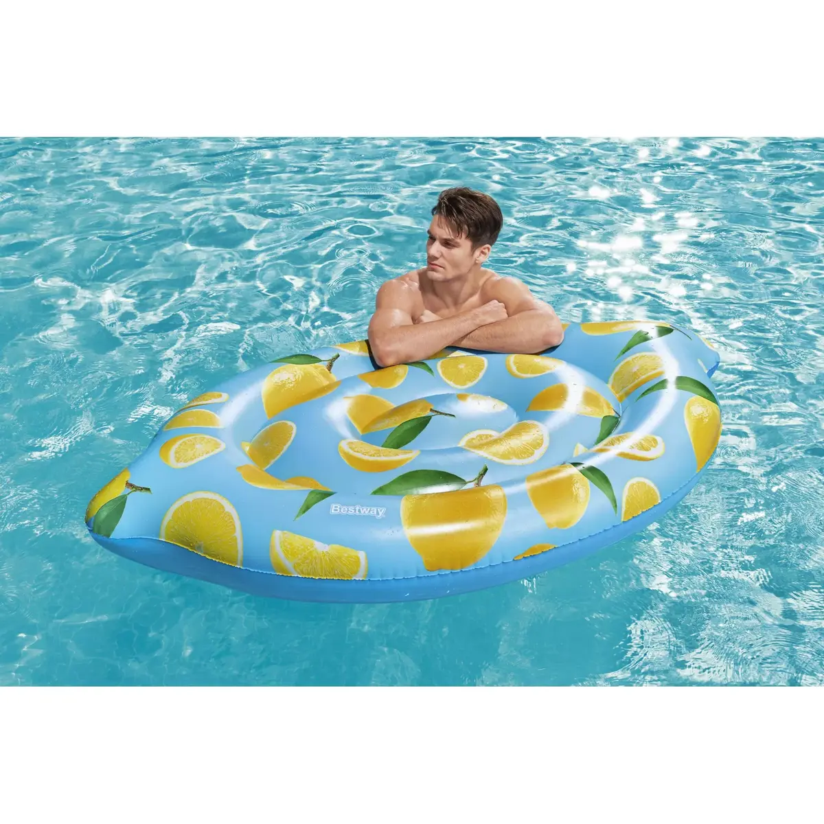 Peldmatracis Bestway Scentsational Lemon Pool Float Photo 23