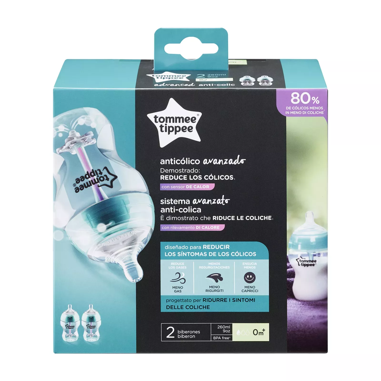 TOMMEE TIPPEE - BIBERON SISTEMA ANTI-COLICA AVANZATO 