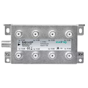 Axing BAB 8-02P Cable splitter Grey