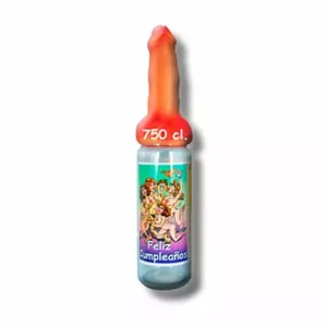 Многоразовая взрослая кормительная бутылка diablo picante D-233586 — 750 мл, телесный цвет, герметичная крышка и носик