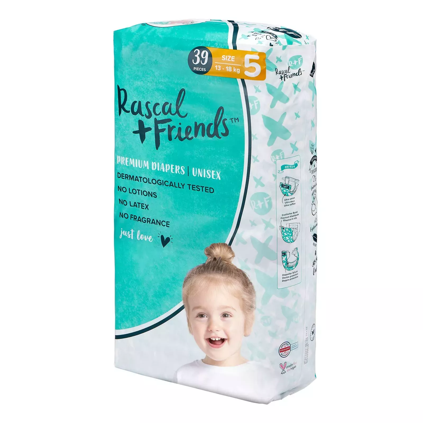 Rascal + Friends Nappies