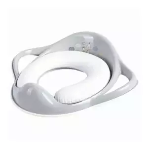 Toilet trainer Maltex Zebra padded, model 6181_90, grey/white, child potty seat