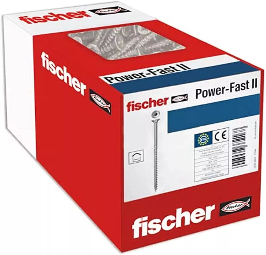 Koka skrūve Fischer Power-Fast II 670174