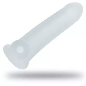 Penisa stiprinājums OHMAMA SMALL SILICONE PENIS AND TESTICLES COVER D-230316