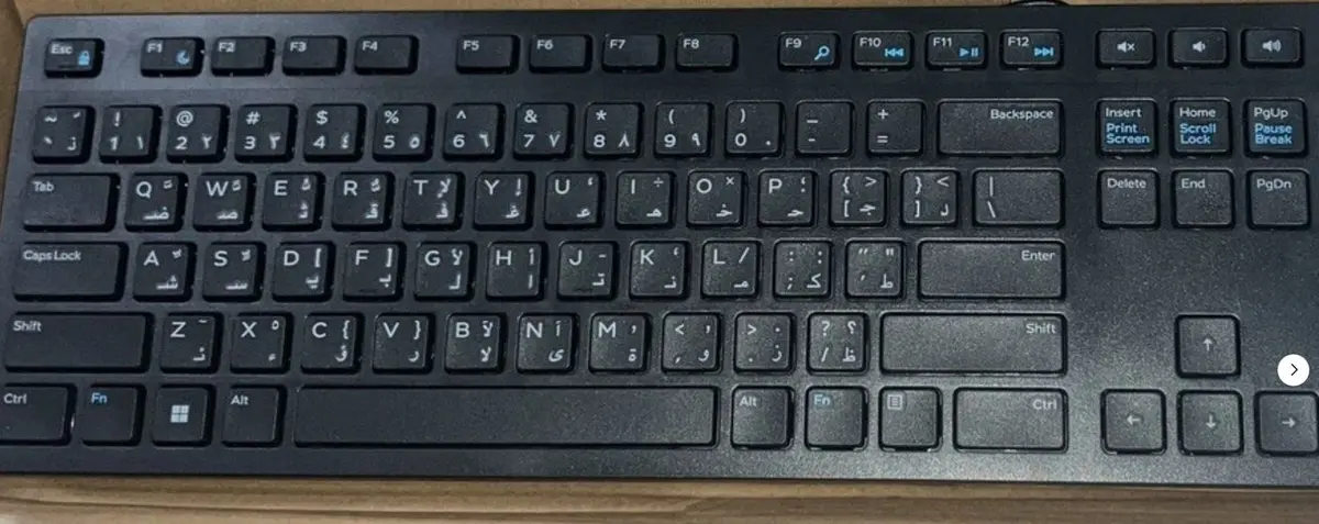 DELL KB216 Tastatūra Universāla USB QWERTY