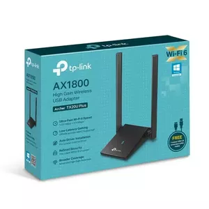 Адаптер Archer TX20U Plus WiFi 6 USB | AX1800 | 1201 Мб/с 5 ГГц + 574 Мб/с 2,4 ГГц | Divas Antenas