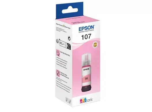 Cartridge Epson EcoTank 107 Lys magenta Photo 3
