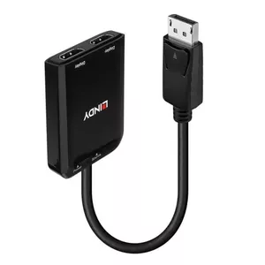 Lindy DisplayPort на 2 порта HDMI MST Hub Мужской разъем Сертификация CE