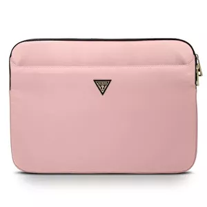 Laptop bag GUESS GUCS13NTMLLP for 13-inch laptops, pink, soft sleeve design