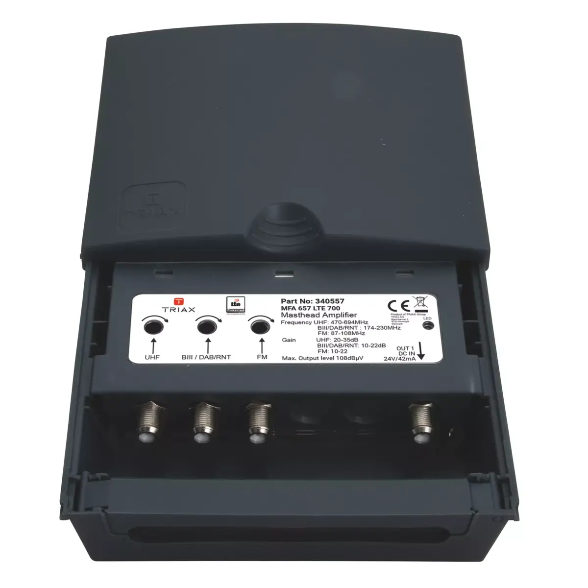 Усилитель телевизионного сигнала Triax MFA657 Photo 2