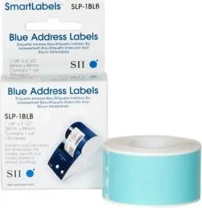 Seiko Instruments SLP-1BLB Blue Self-adhesive printer label