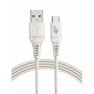 USB uz USB‑C kabelis TB AKTBXKUC3A10EKO 1 m, USB 2.0, 3 A, ekomateriāls