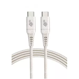 USB C - USB C kabelis 1m. eko materiāls 2.0 3A