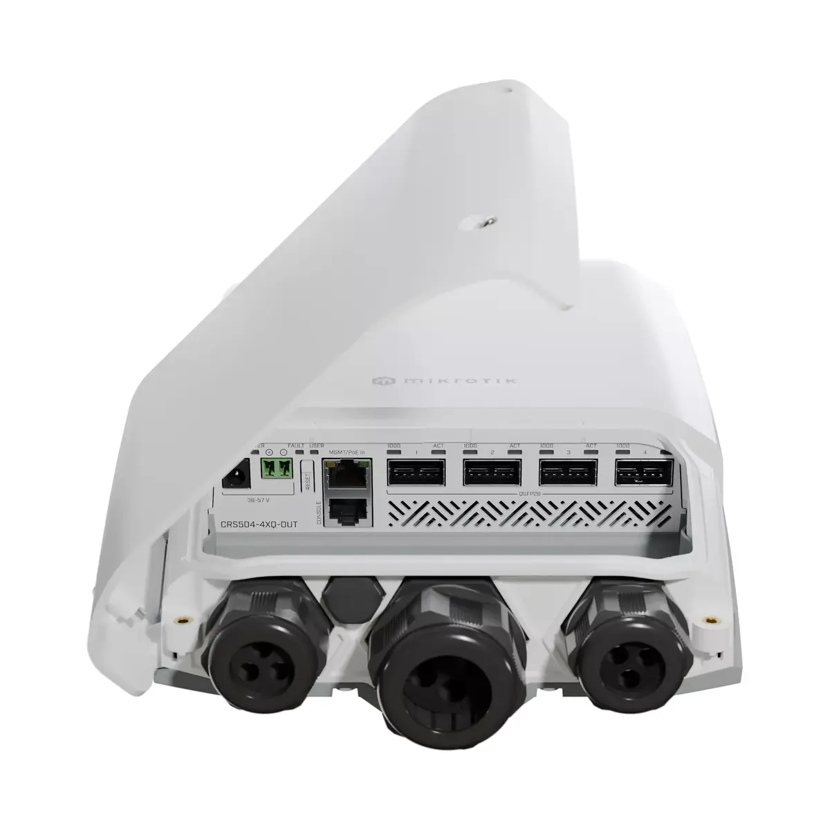 Pārvaldāms L3 tīkla slēdzis MikroTik CRS504-4XQ-OUT Photo 5