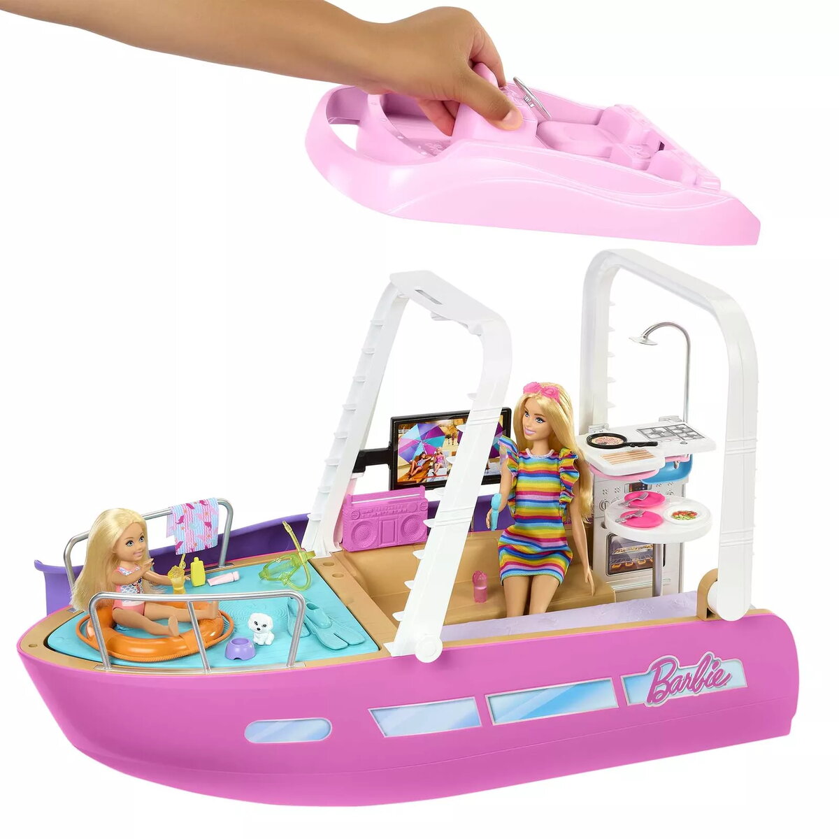 Leļļu laiva MATTEL Barbie Dream Boat