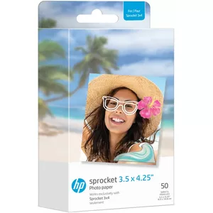 Foto papīrs HP Sprocket Zink 8.9×10.8 cm 50 loksnes