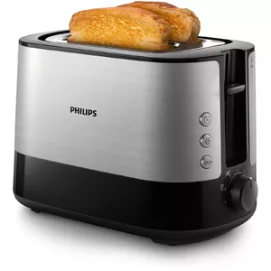 Philips Viva Collection HD2635/90 toaster 7 2 slice(s) Black, Titanium
