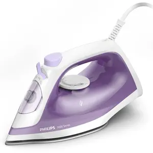 Philips 1000 series DST1020/30 tvaika gludeklis ar 1800 W jaudu, nepiedegošu zoli, 20 g/min nepārtrauktu tvaiku, 90 g tvaika padevi un 250 ml ūdens tvertni