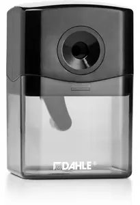 Ручная точилка для карандашей DAHLE 144 черная — настольная одноотверстная, ручная