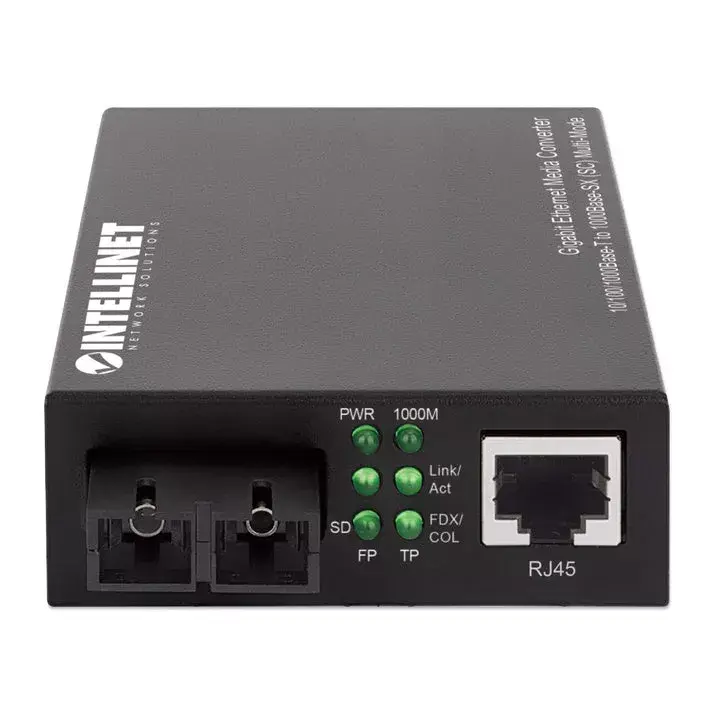 Mediju konvertors Intellinet Gigabit Ethernet 10/100/1000Base-T uz 1000Base-SX Photo 3