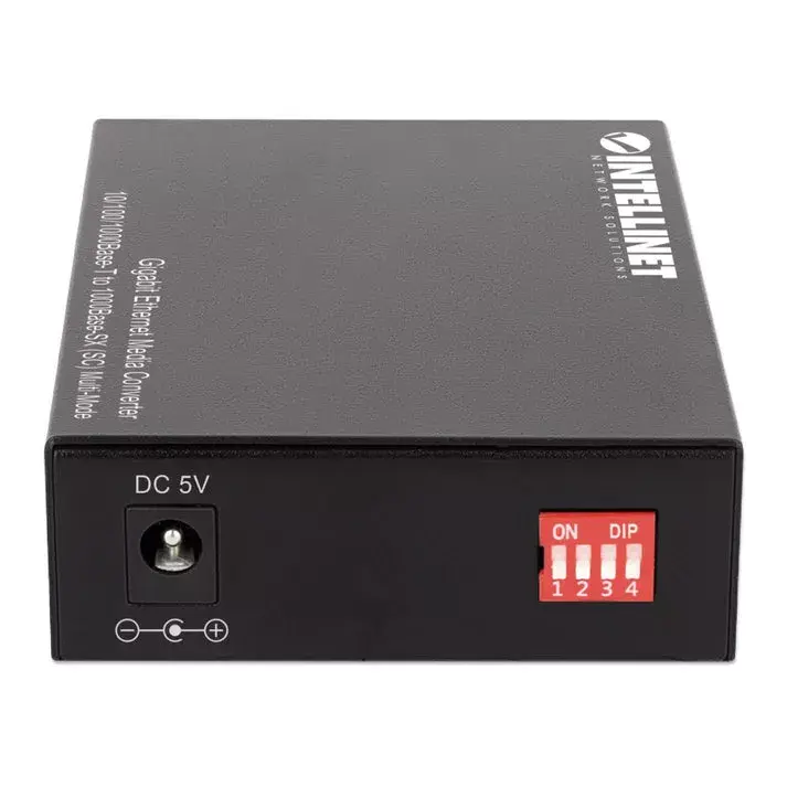 Mediju konvertors Intellinet Gigabit Ethernet 10/100/1000Base-T uz 1000Base-SX Photo 4