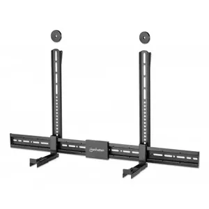 Manhattan Soundbar Mount Universal Wall Mount VESA Mount Compatible with Soundbars up to 15kg Depth-Adjustable