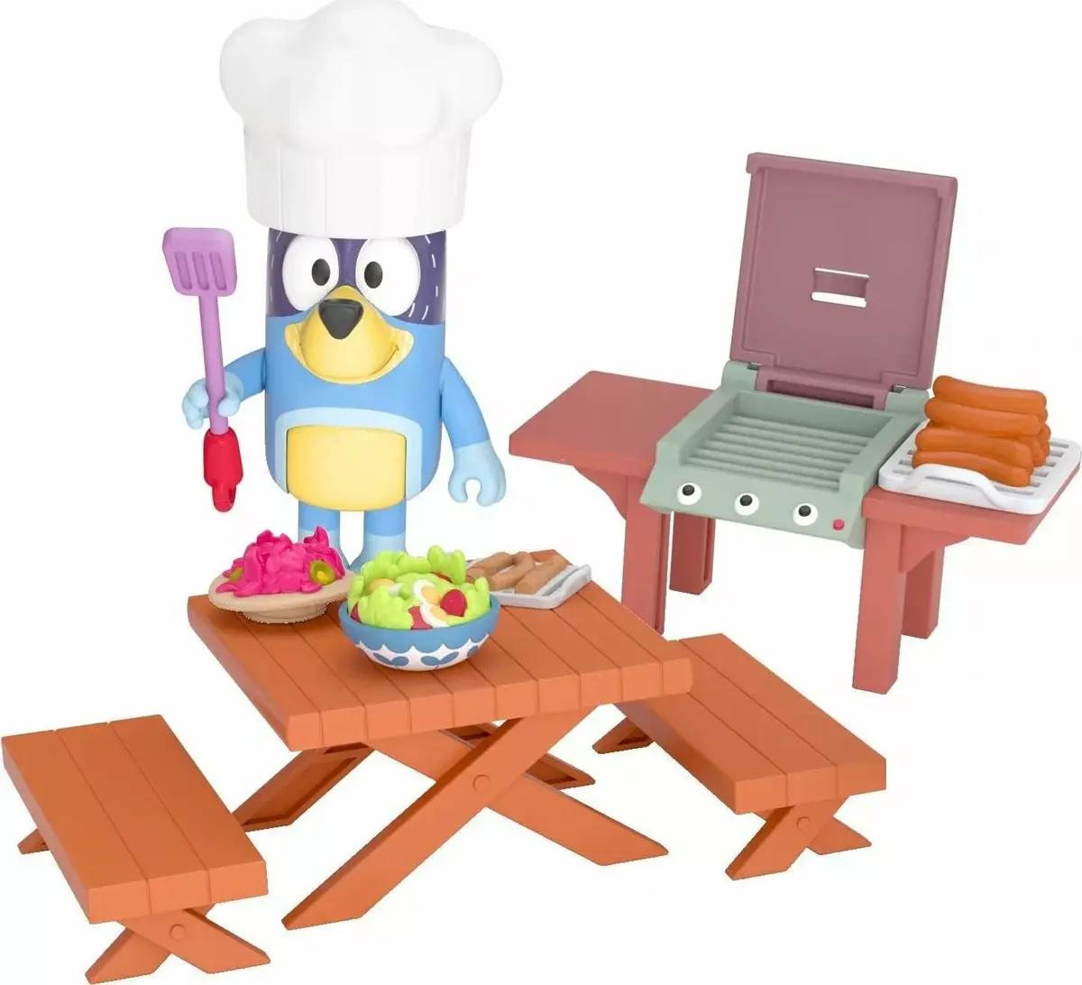 Moose Toys Bluey «Папа Бандит: барбекю» фигурки Photo 2
