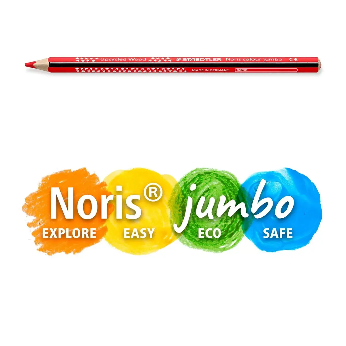 Staedtler Noris Colour Jumbo colored pencils, 12 pcs Photo 5