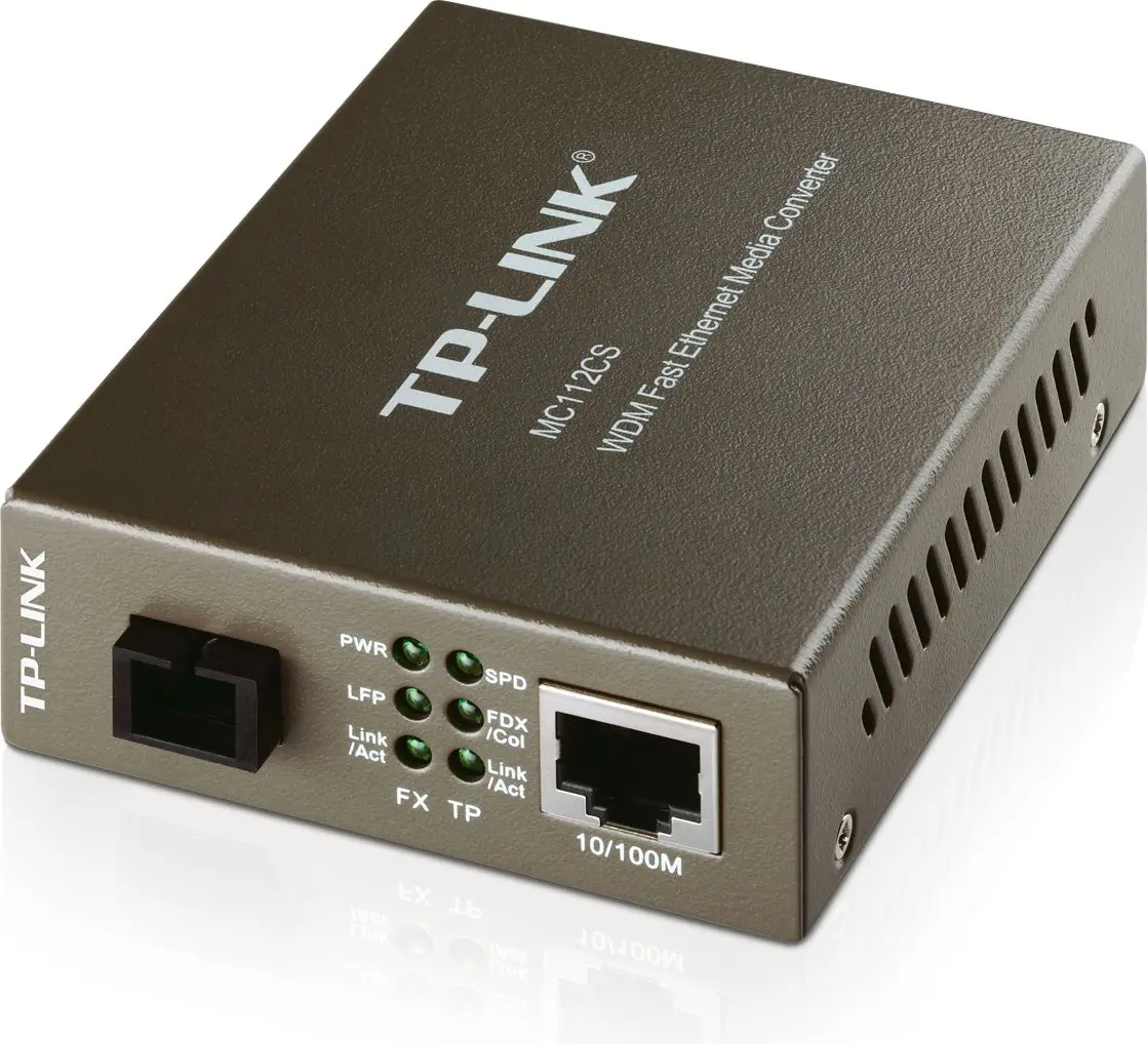 Mediju konvertors TP-Link MC112CS, 1000 Mbit/s Photo 6